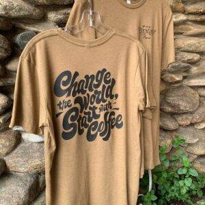 Change the World Coffee Tee