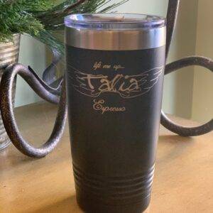 Talia Espresso Branded Tumbler