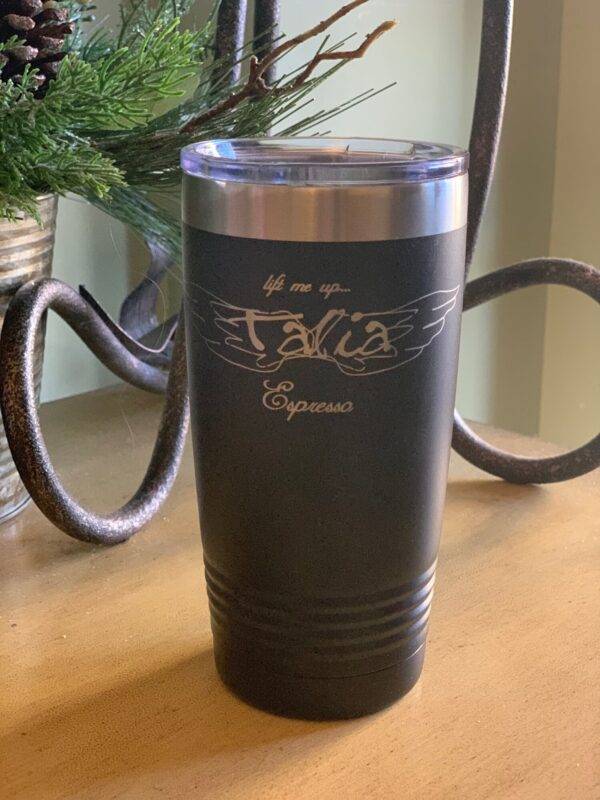 Talia Espresso Branded Tumbler